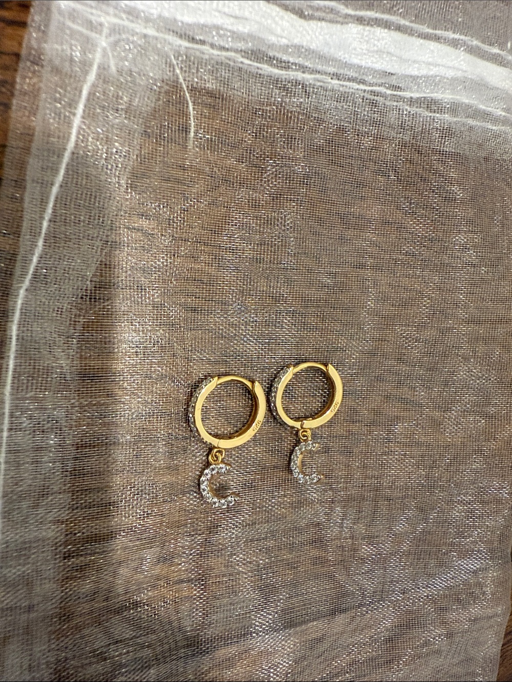 153 Jewelry “C” earrings